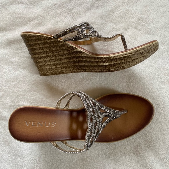 VENUS Shoes Venus Wedge Sandal Poshmark